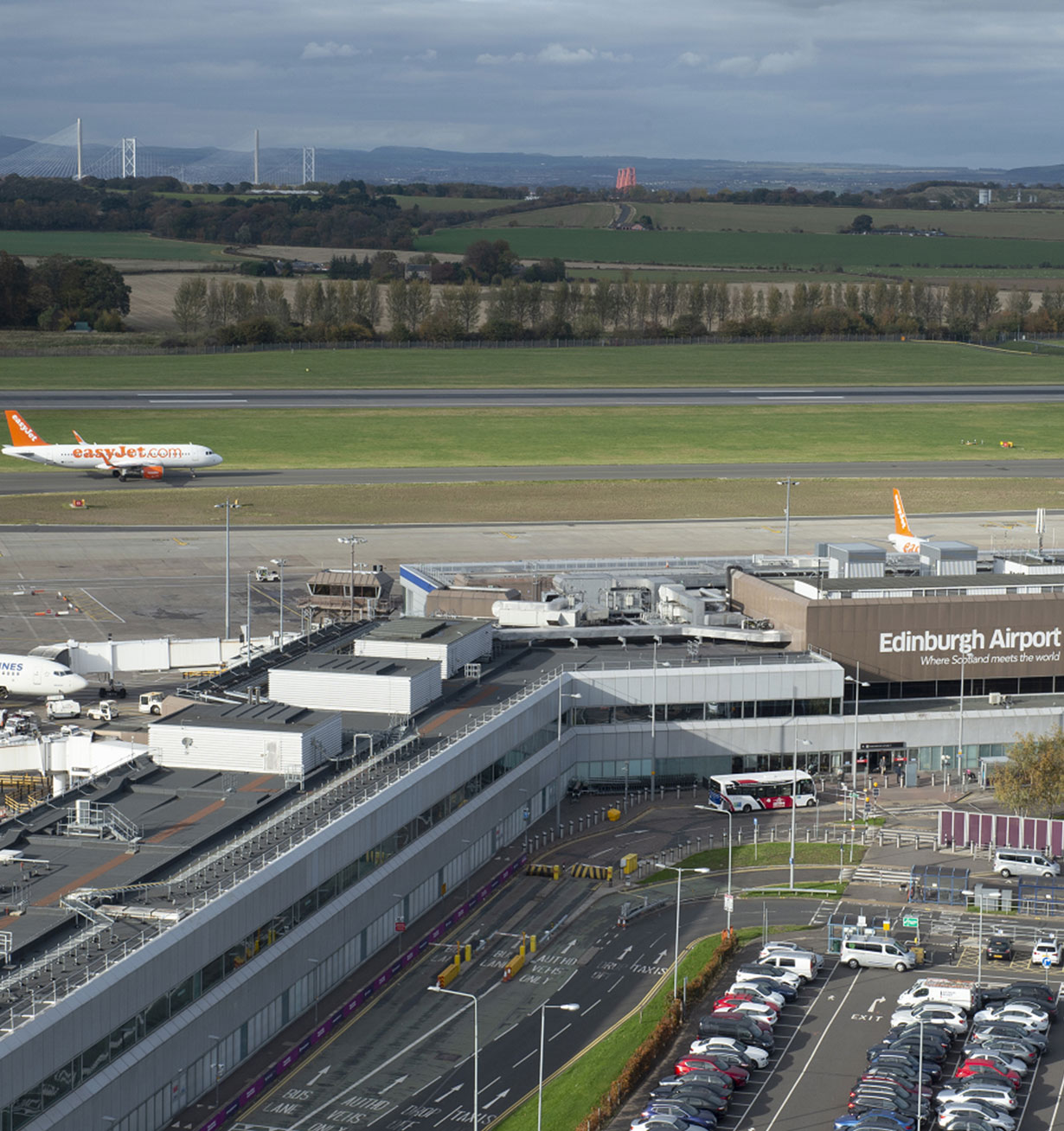 Terminal de l'aéroport d'Edimbourg